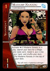 Madam Xanadu, Cartomancer