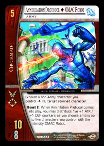 Annihilation Protocol <> OMAC Robot, Army
