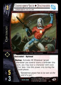 Christopher Smith <> Peacemaker, Obsessed Outlaw