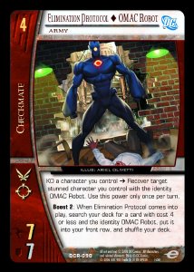 Elimination Protocol <> Omac Robot, Army