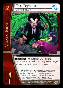 Dr. Psycho, Mental Giant