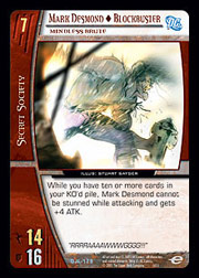 Mark Desmond <> Blockbuster