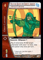 Oliver Queen <> Green Arrow, Emerald Archer