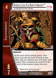 Katrina Luisa Van Horne <> Amazon, Unrepentant Hero~